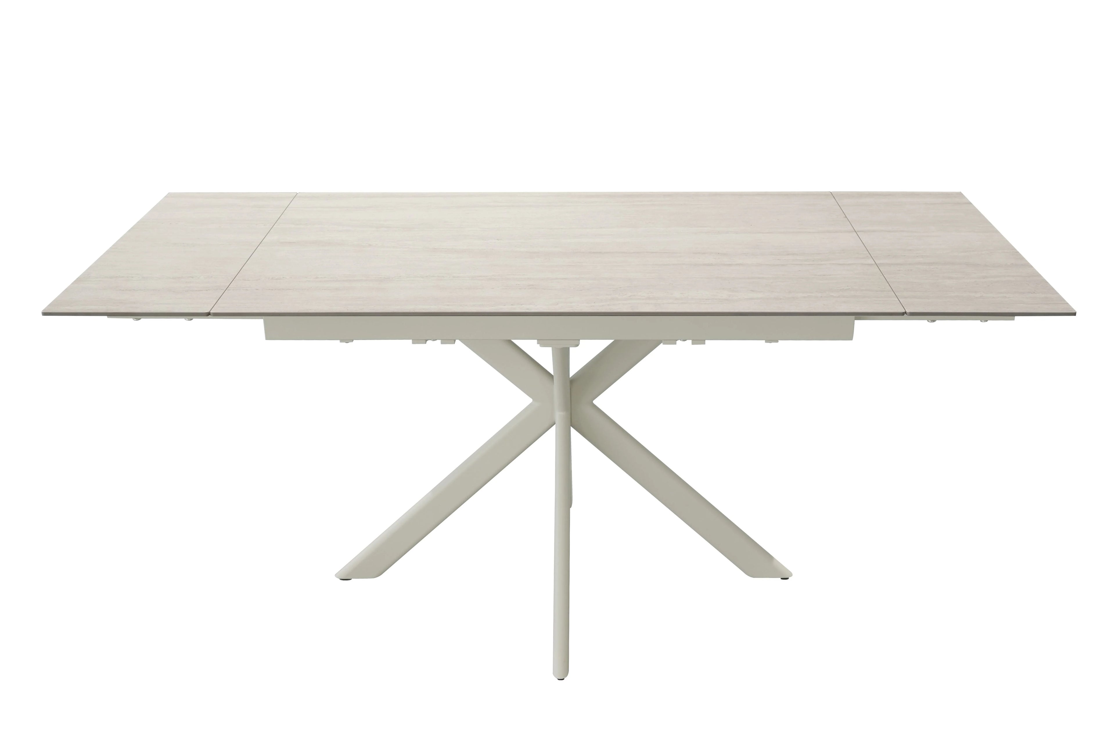 Lucia Extending Dining Table Sandy Beige
