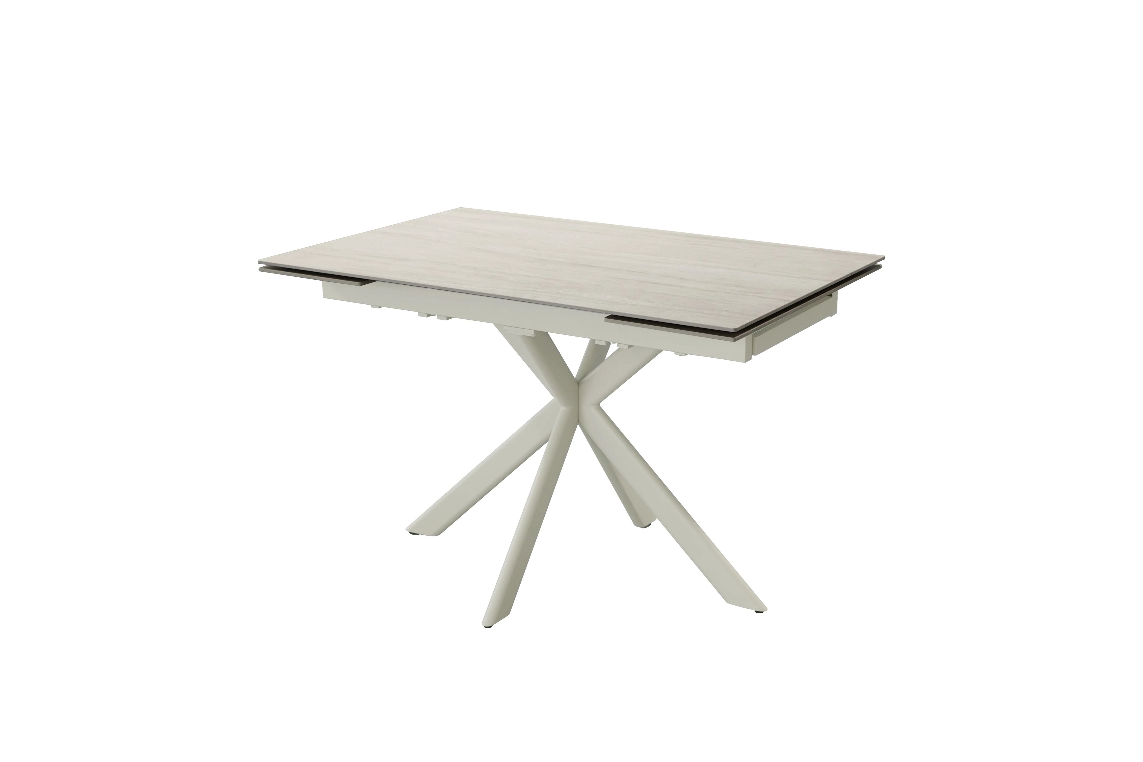 Lucia Extending Dining Table Sandy Beige