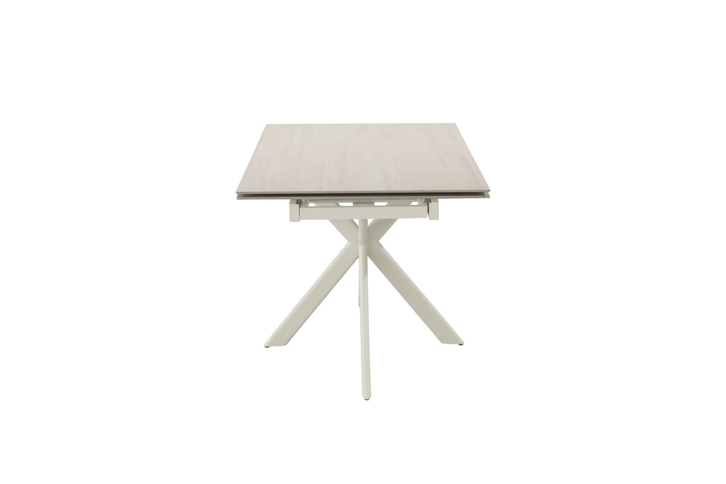 Lucia Extending Dining Table Sandy Beige