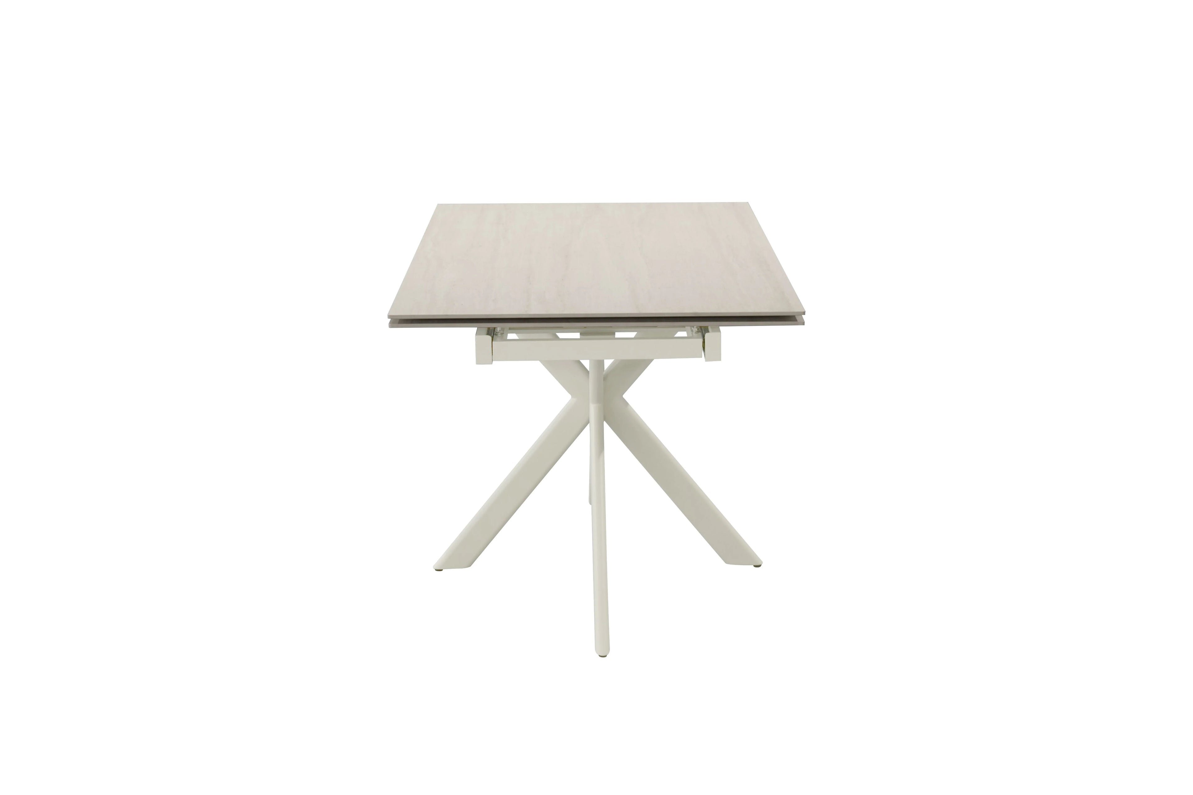 Lucia Extending Dining Table Sandy Beige
