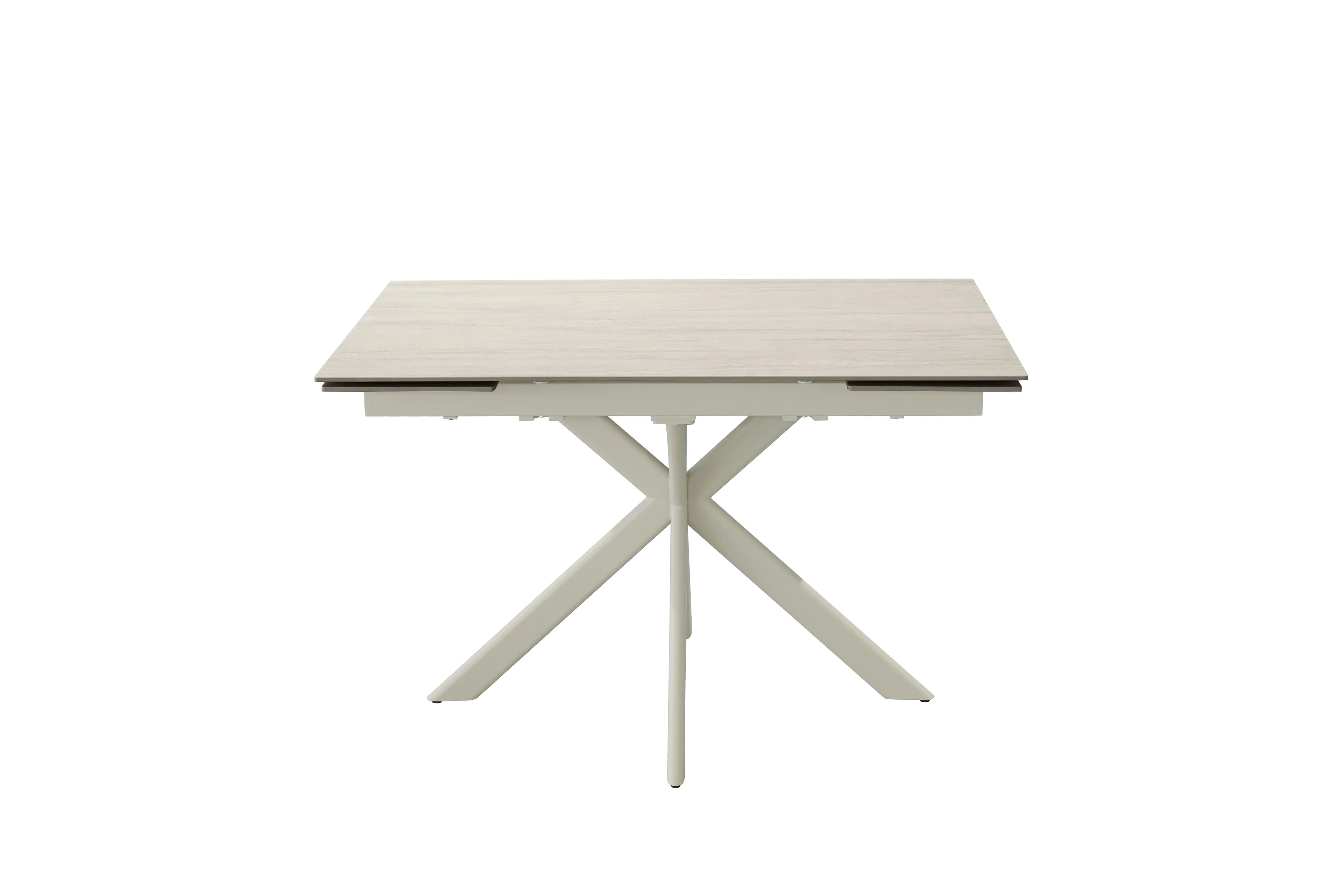 Lucia Extending Dining Table Sandy Beige