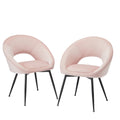 Lulu Dining Chair Pink (Pack of 2)
