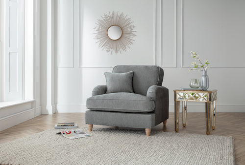 Arm Chair Manhattan Charcoal The Great Sofa Company | Piper | Vienna | Arthur | Emeline | Swift | Morris