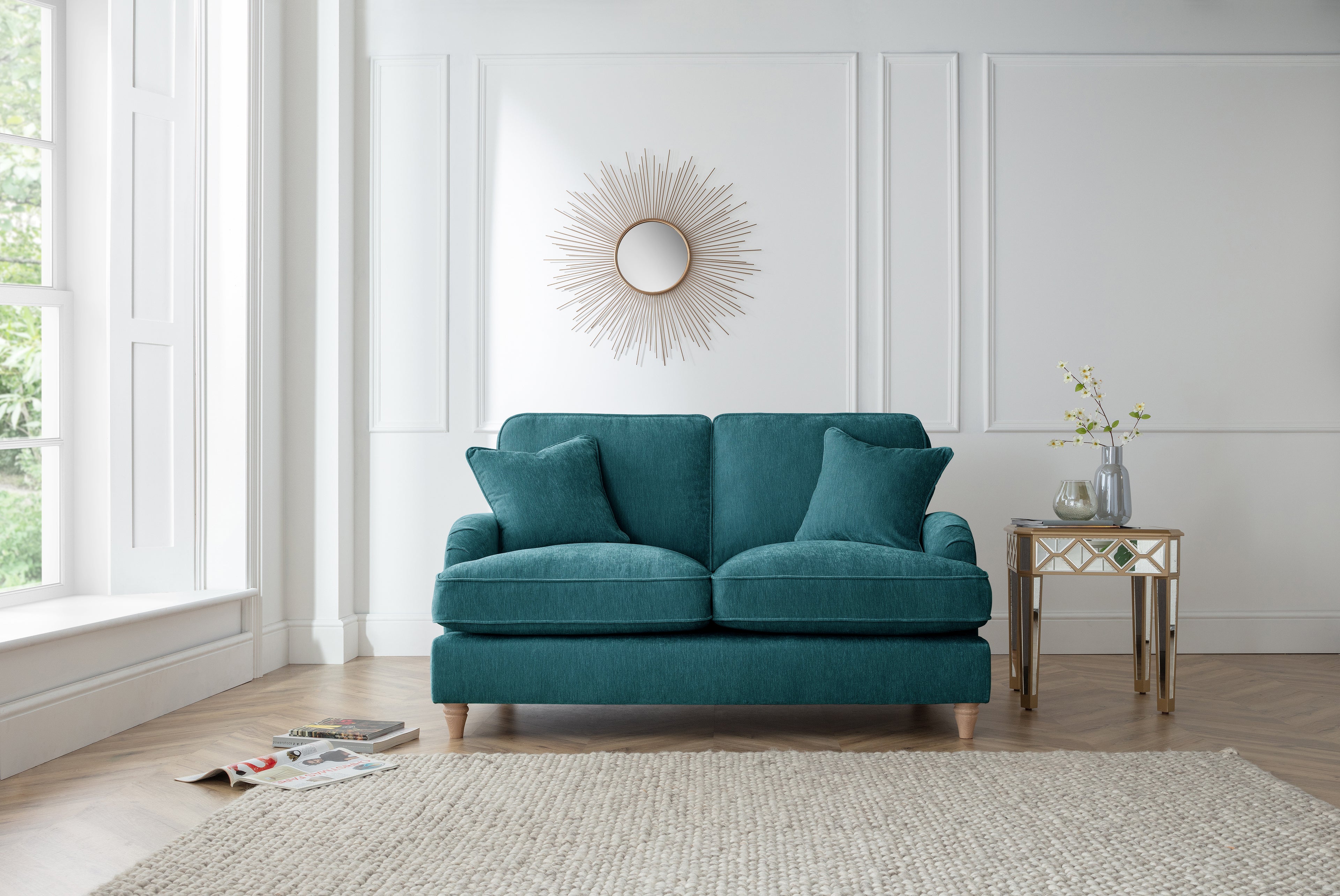 2 Seater Sofa Manhattan Emerald The Great Sofa Company | Piper | Vienna | Arthur | Emeline | Swift | Morris