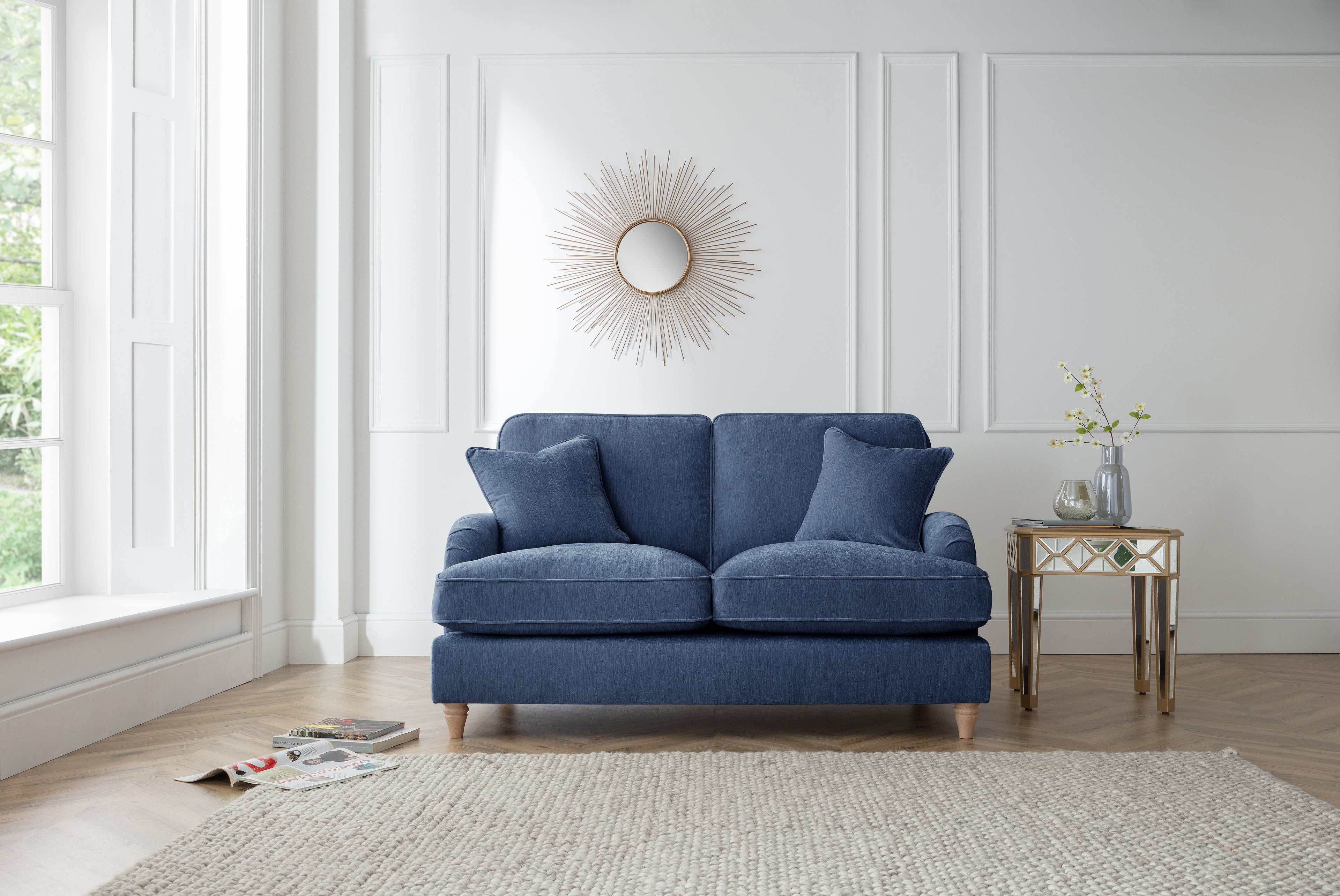 2 Seater Sofa Manhattan Navy The Great Sofa Company | Piper | Vienna | Arthur | Emeline | Swift | Morris