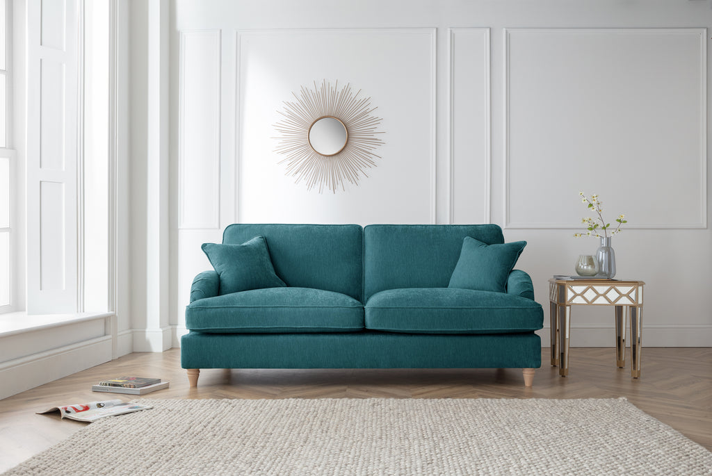 3 Seater Sofa Manhattan Emerald The Great Sofa Company | Piper | Vienna | Arthur | Emeline | Swift | Morris