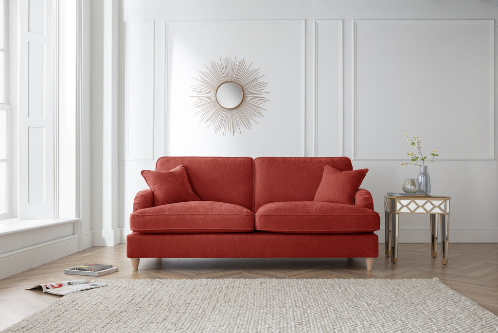 3 Seater Sofa Manhattan Apricot The Great Sofa Company | Piper | Vienna | Arthur | Emeline | Swift | Morris