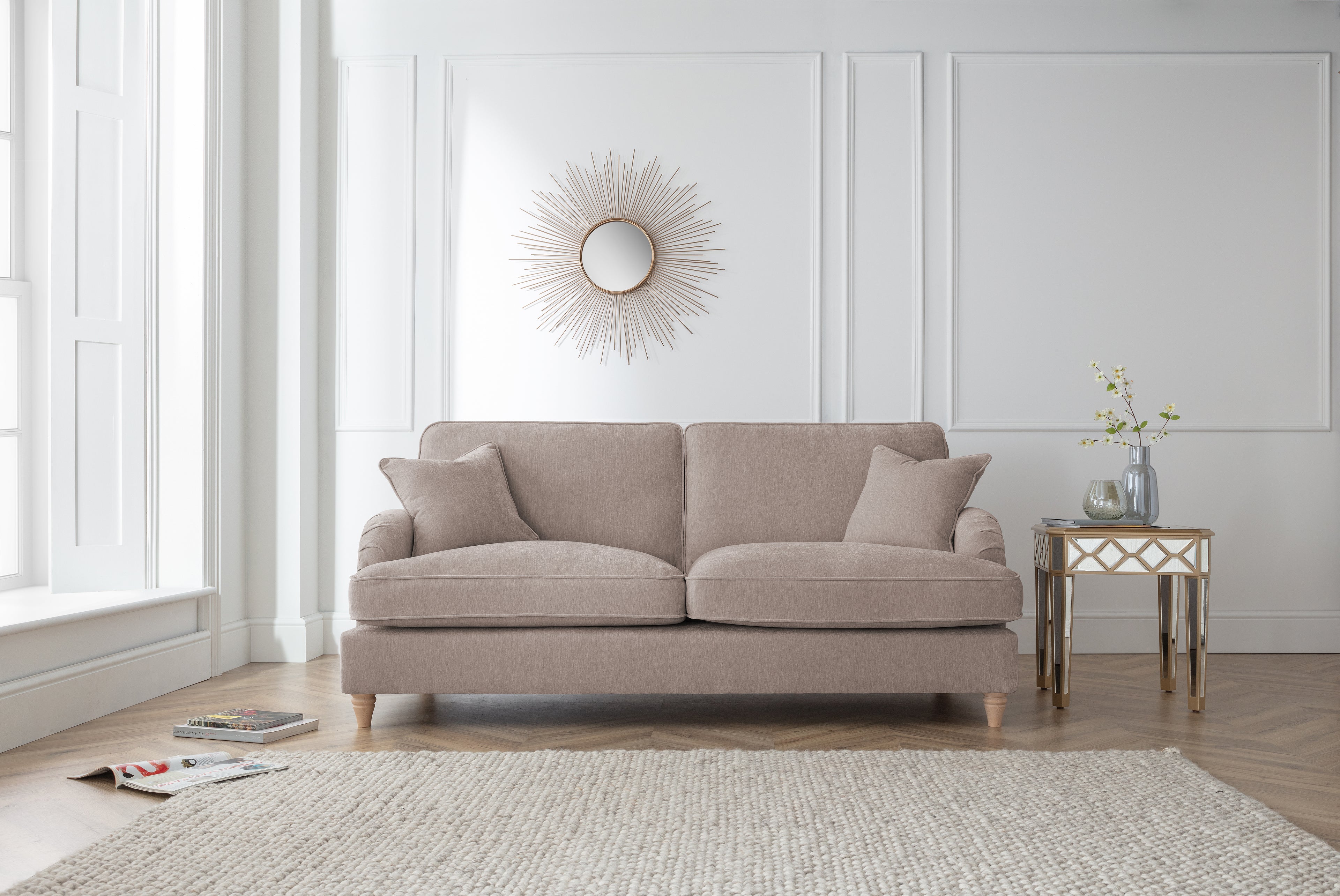 3 Seater Sofa Manhattan Putty The Great Sofa Company | Piper | Vienna | Arthur | Emeline | Swift | Morris
