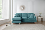 Left Hand Chaise Sofa Manhattan Emerald The Great Sofa Company | Piper | Vienna | Arthur | Emeline | Swift | Morris