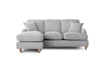 Left Hand Chaise Sofa Manhattan Ice The Great Sofa Company | Piper | Vienna | Arthur | Emeline | Swift | Morris