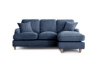 Right Hand Chaise Sofa Manhattan Navy The Great Sofa Company | Piper | Vienna | Arthur | Emeline | Swift | Morris