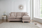 Right Hand Chaise Sofa Manhattan Putty The Great Sofa Company | Piper | Vienna | Arthur | Emeline | Swift | Morris