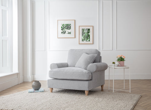 Armchair Manhattan Ice The Great Sofa Company | Victoria | Bromfield | Lola | Alfie | Mari | Longfellow | Duresta Style