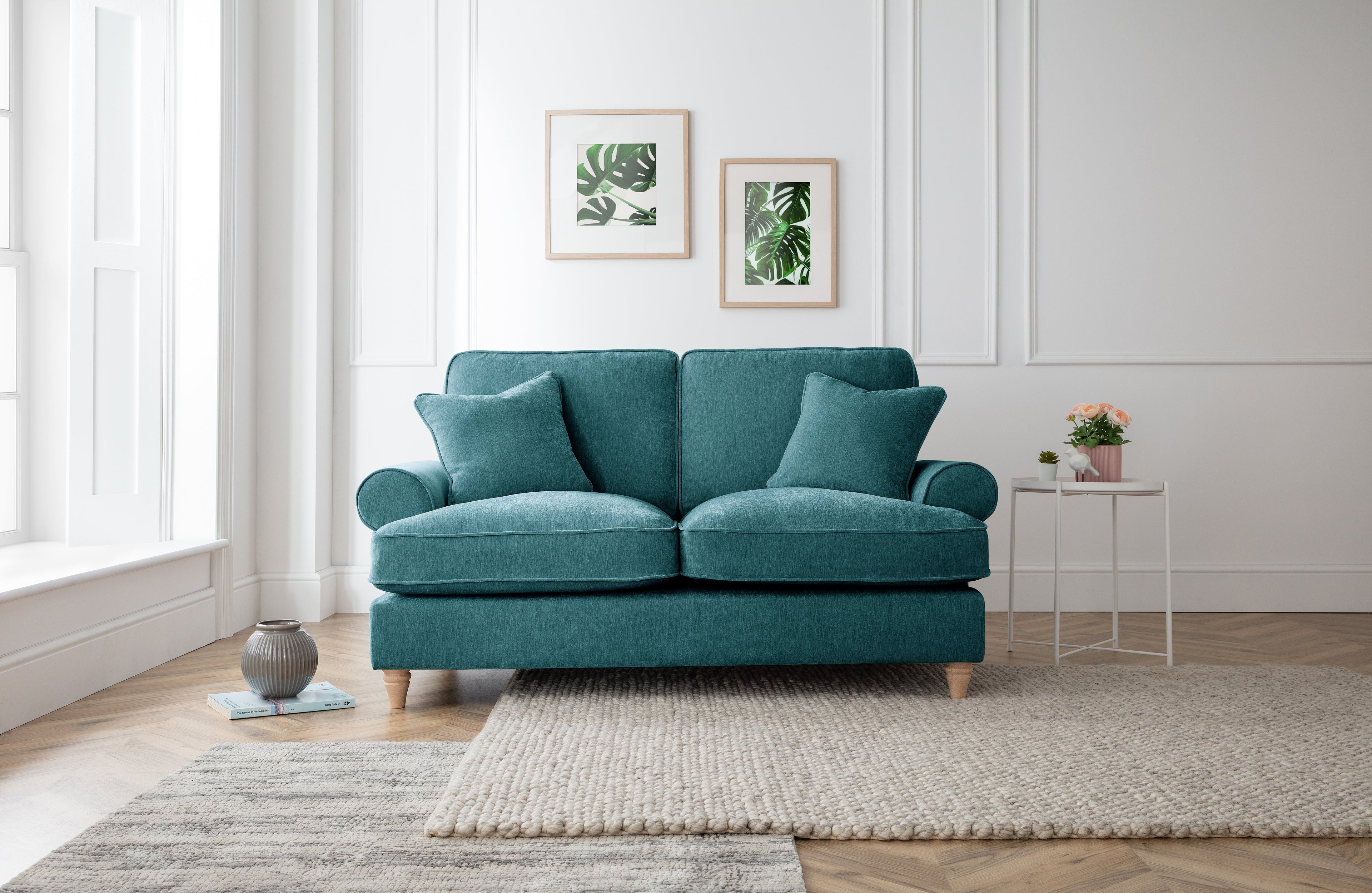 2 Seater Sofa Manhattan Emerald The Great Sofa Company | Victoria | Bromfield | Lola | Alfie | Mari | Longfellow | Duresta Style