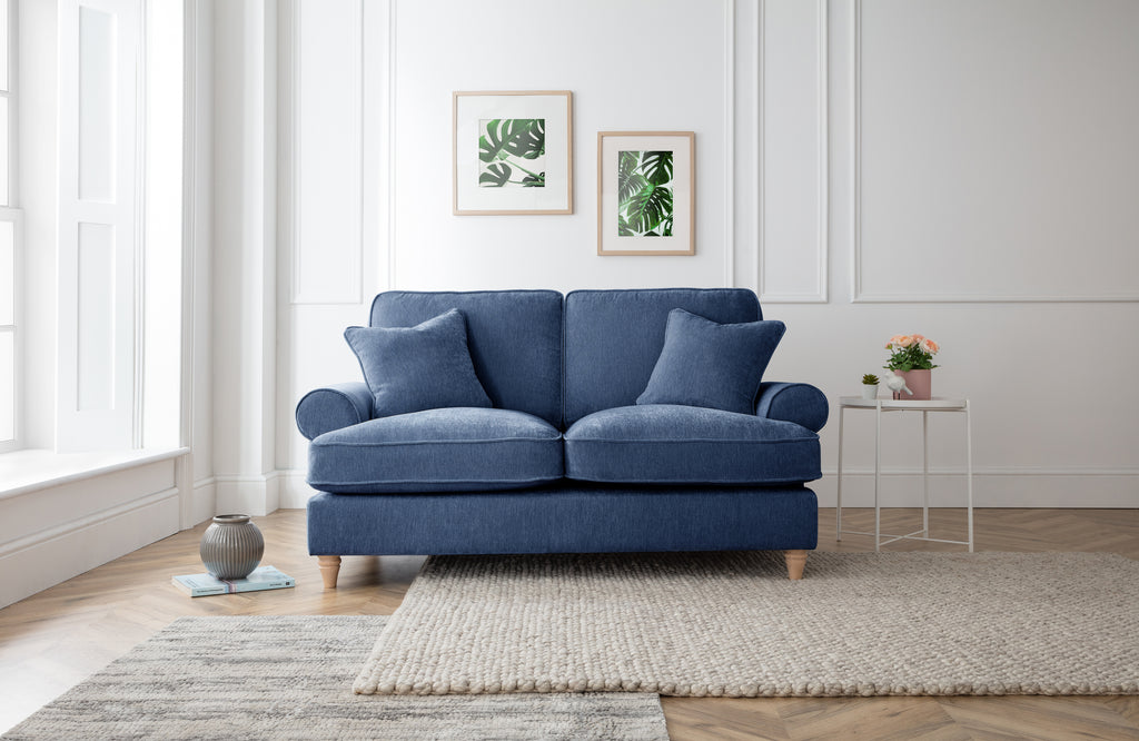 2 Seater Sofa Manhattan Navy The Great Sofa Company | Victoria | Bromfield | Lola | Alfie | Mari | Longfellow | Duresta Style