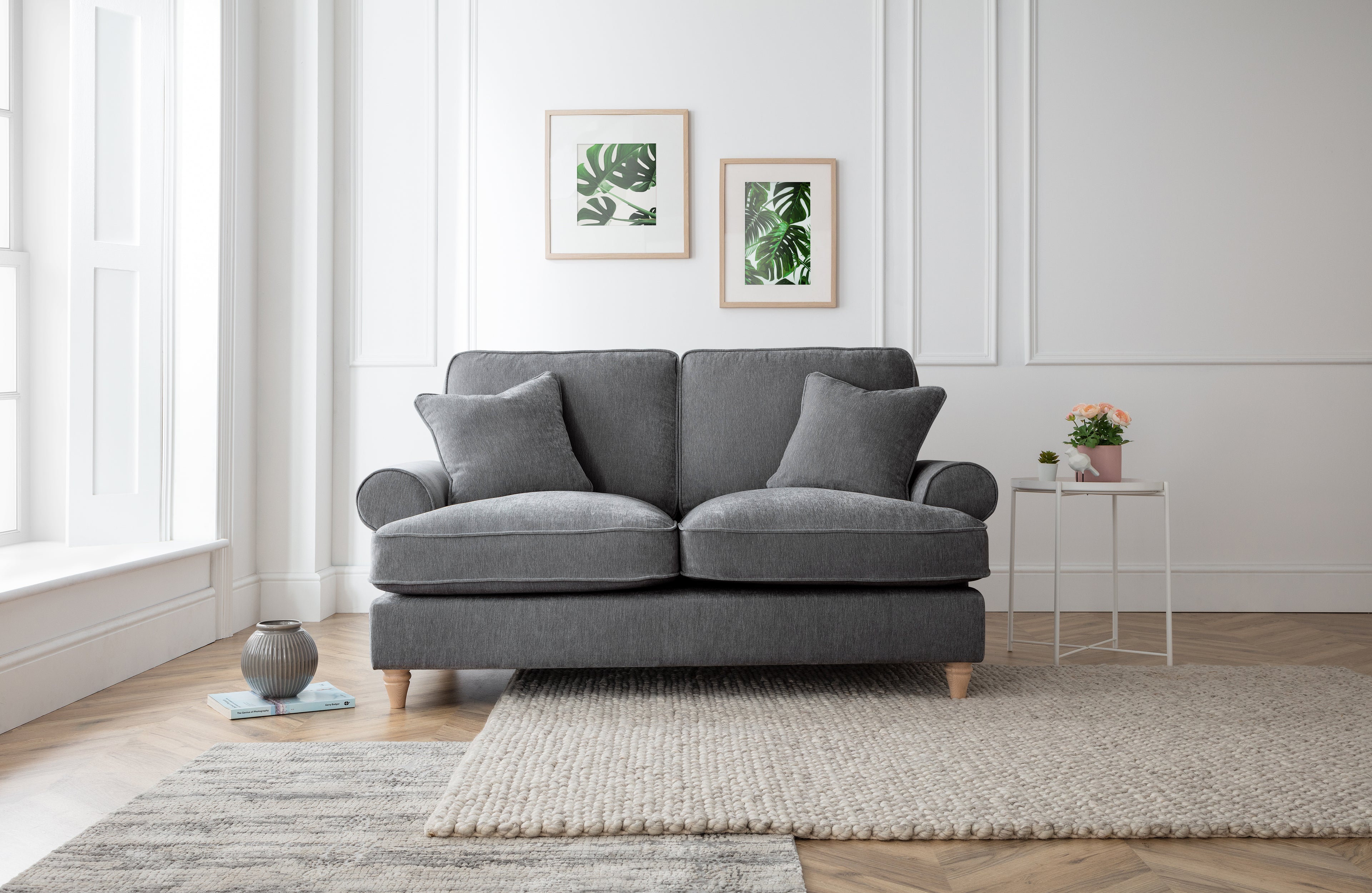 2 Seater Sofa Manhattan Charcoal The Great Sofa Company | Victoria | Bromfield | Lola | Alfie | Mari | Longfellow | Duresta Style