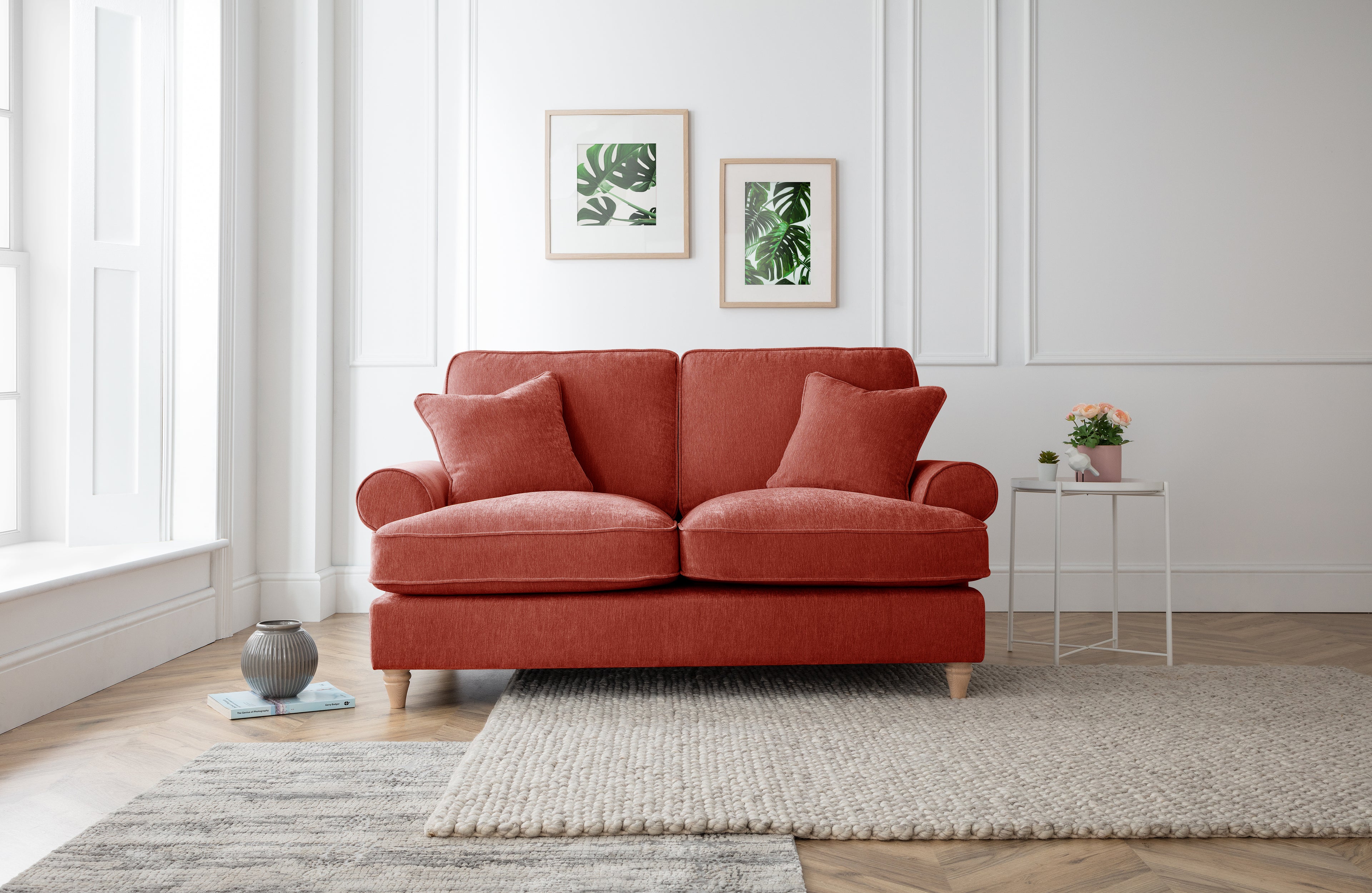 2 Seater Sofa Manhattan Apricot The Great Sofa Company | Victoria | Bromfield | Lola | Alfie | Mari | Longfellow | Duresta Style