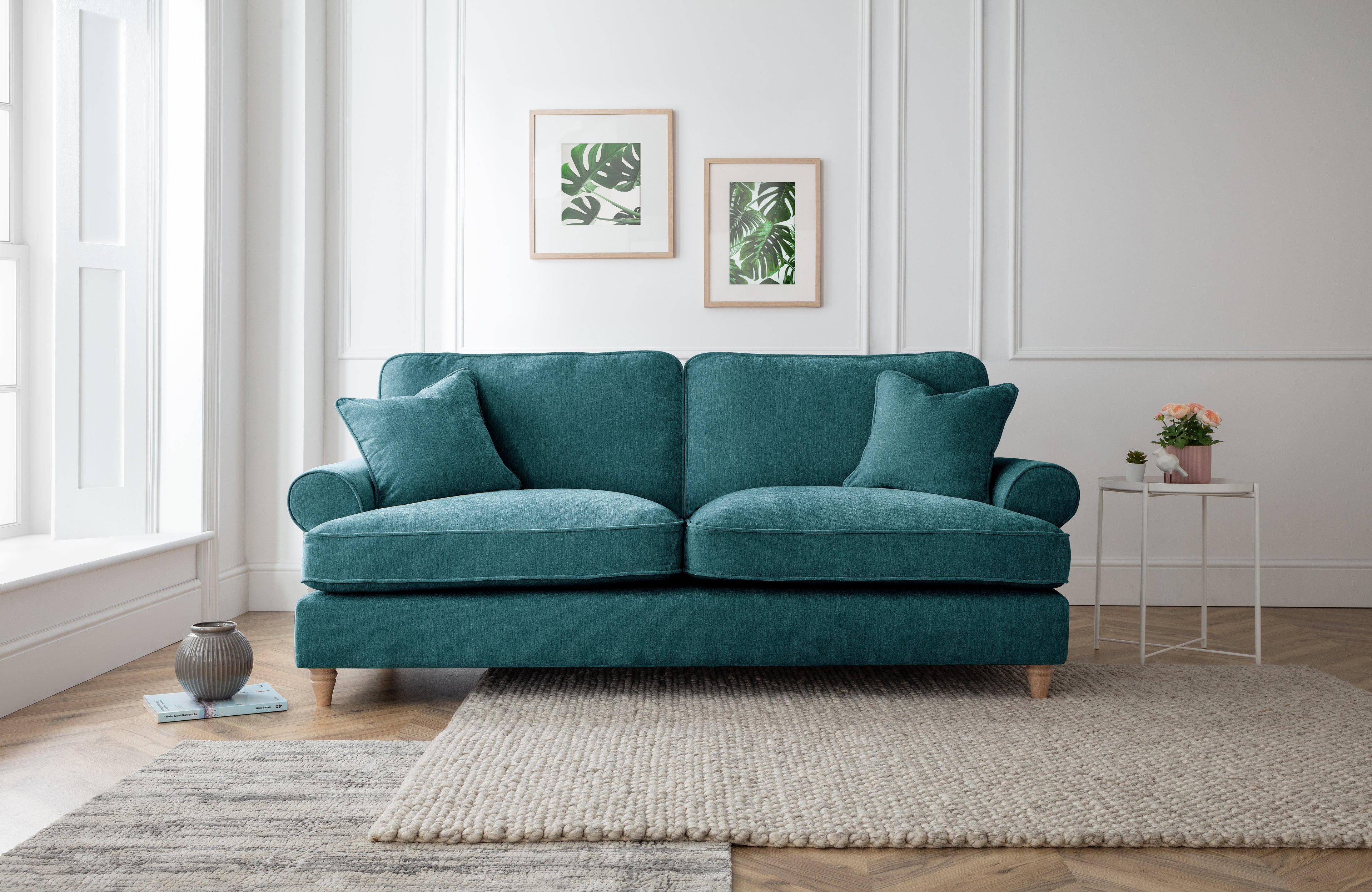 3 Seater Sofa Manhattan Emerald The Great Sofa Company | Victoria | Bromfield | Lola | Alfie | Mari | Longfellow | Duresta Style