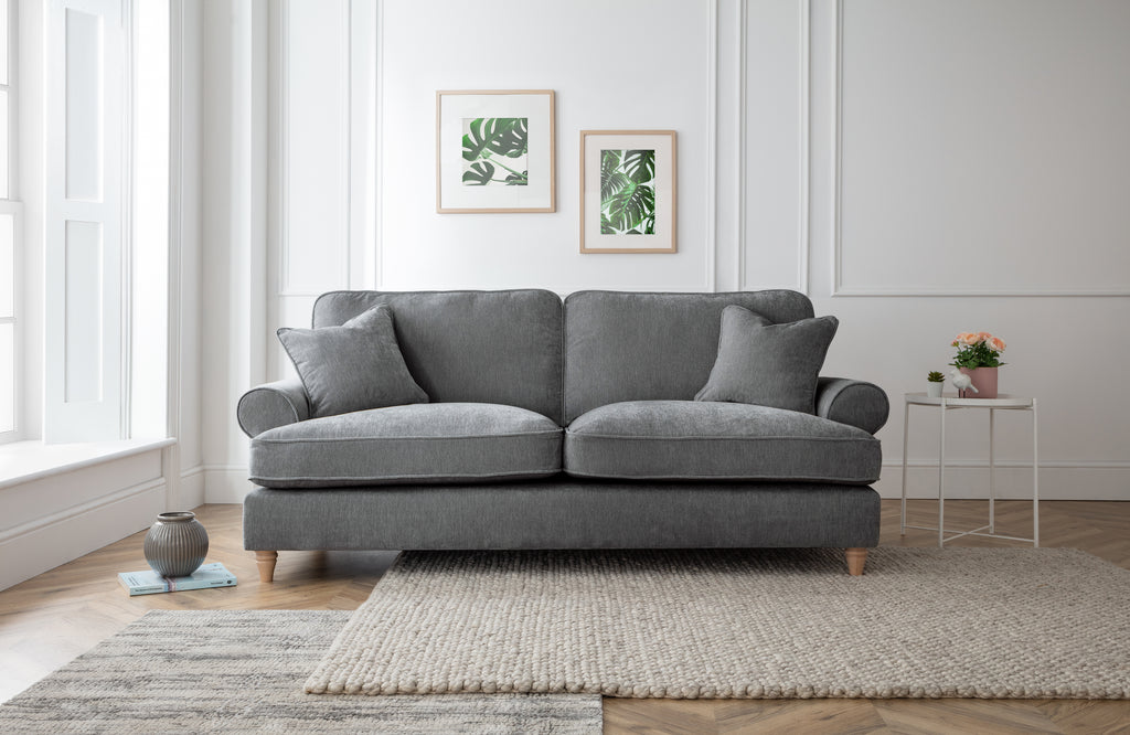 3 Seater Sofa Manhattan Charcoal The Great Sofa Company | Victoria | Bromfield | Lola | Alfie | Mari | Longfellow | Duresta Style