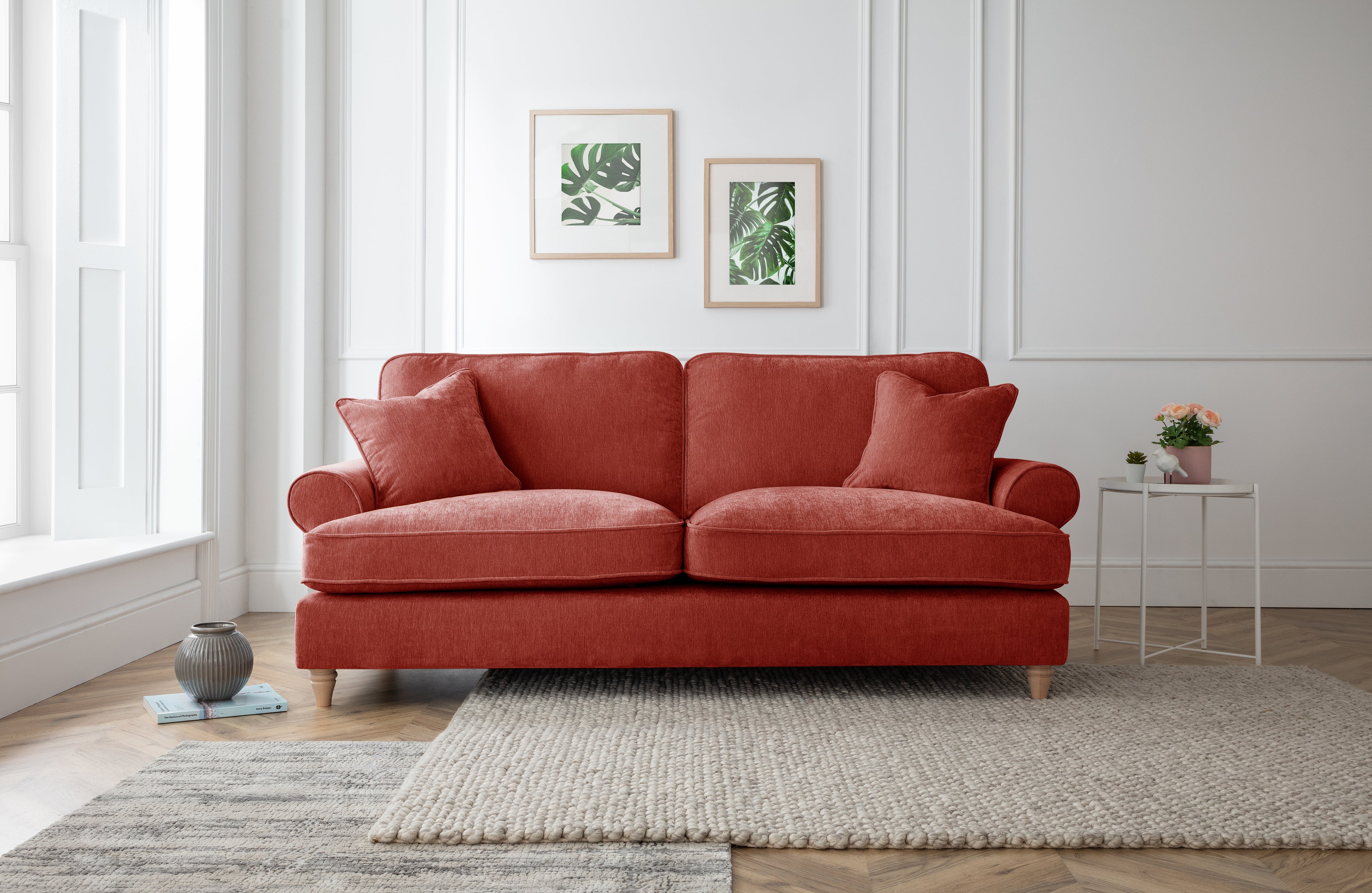 3 Seater Sofa Manhattan Apricot The Great Sofa Company | Victoria | Bromfield | Lola | Alfie | Mari | Longfellow | Duresta Style