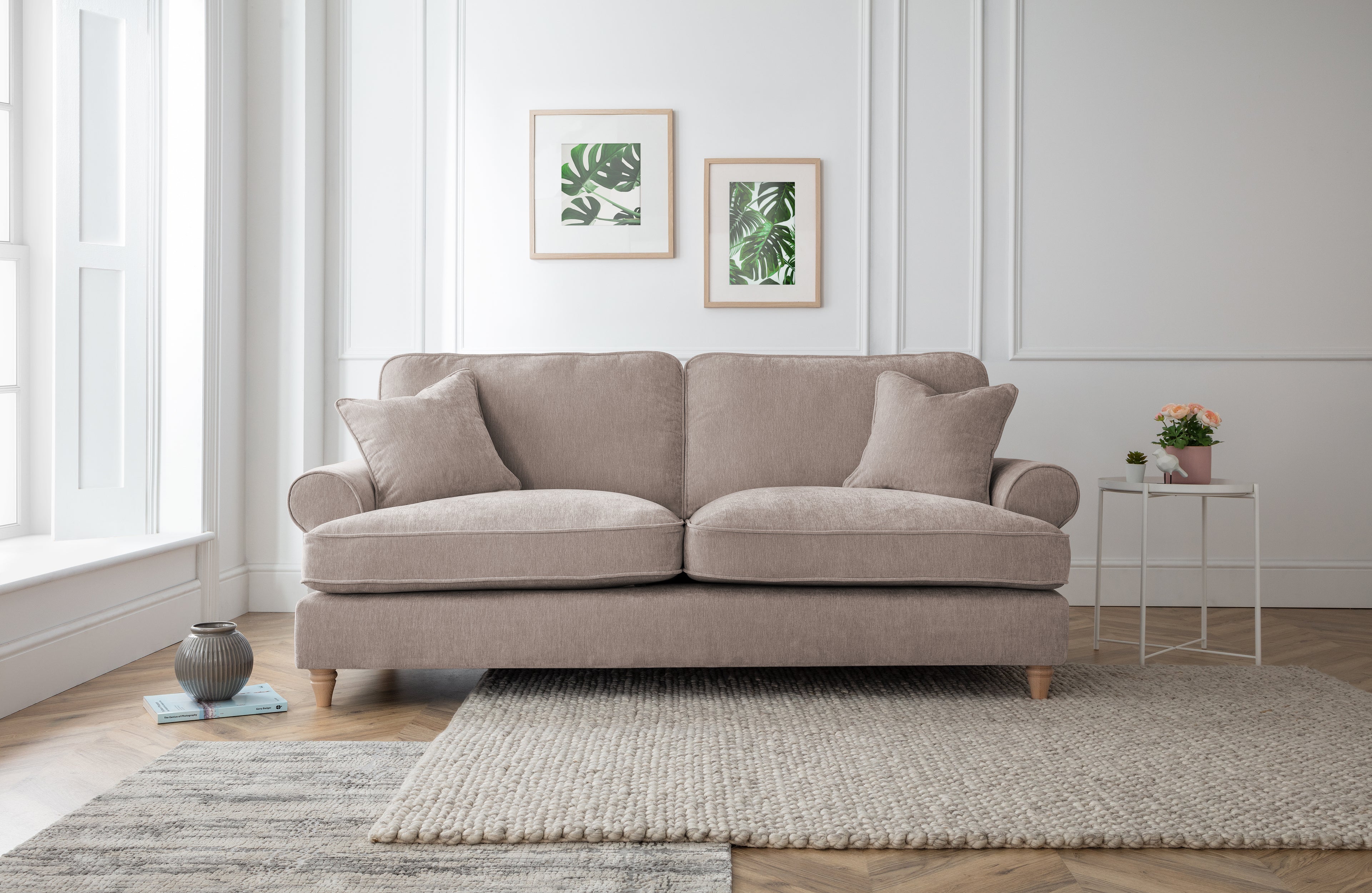 3 Seater Sofa Manhattan Putty The Great Sofa Company | Victoria | Bromfield | Lola | Alfie | Mari | Longfellow | Duresta Style