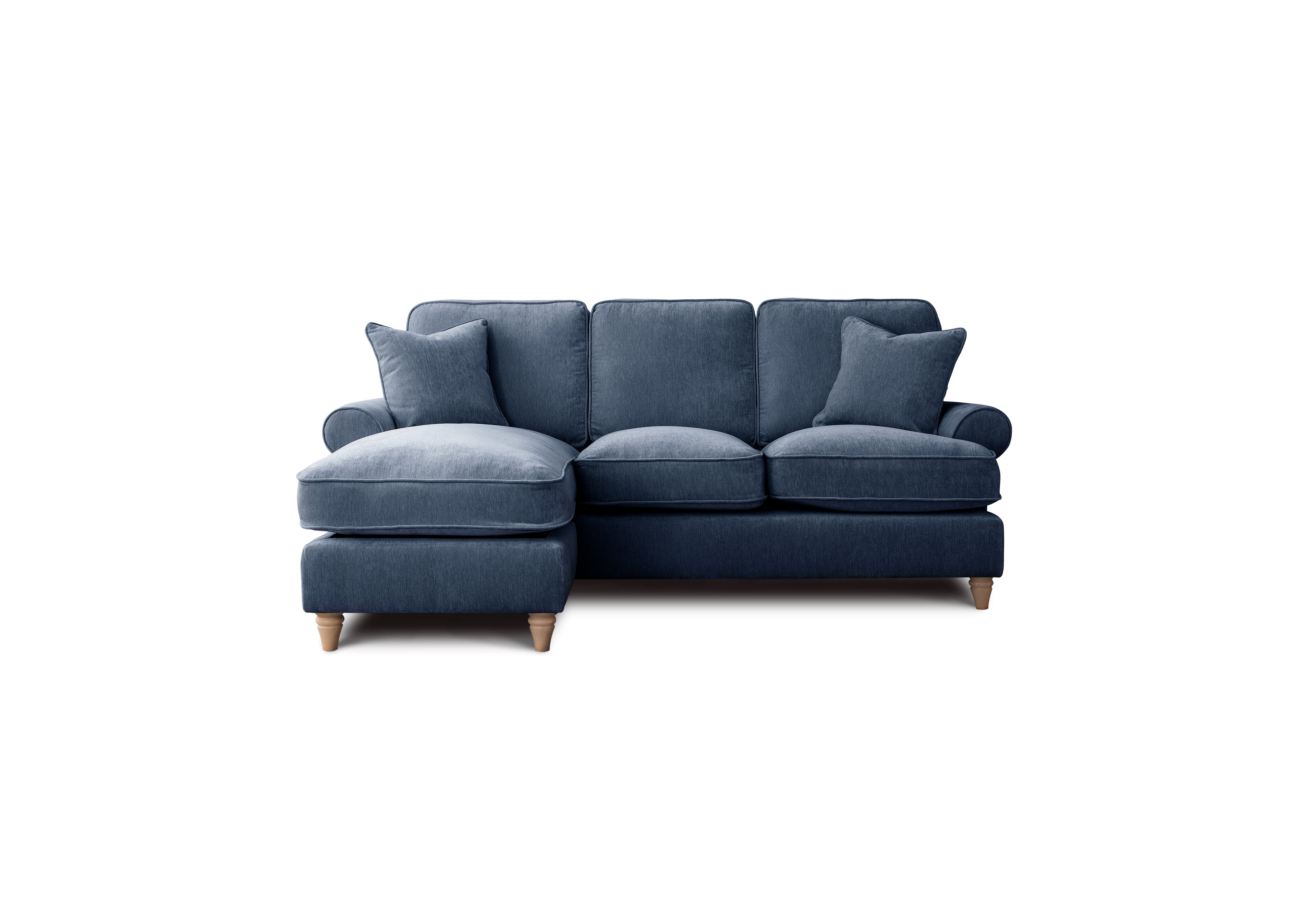 Left Hand Chaise Sofa Manhattan Navy