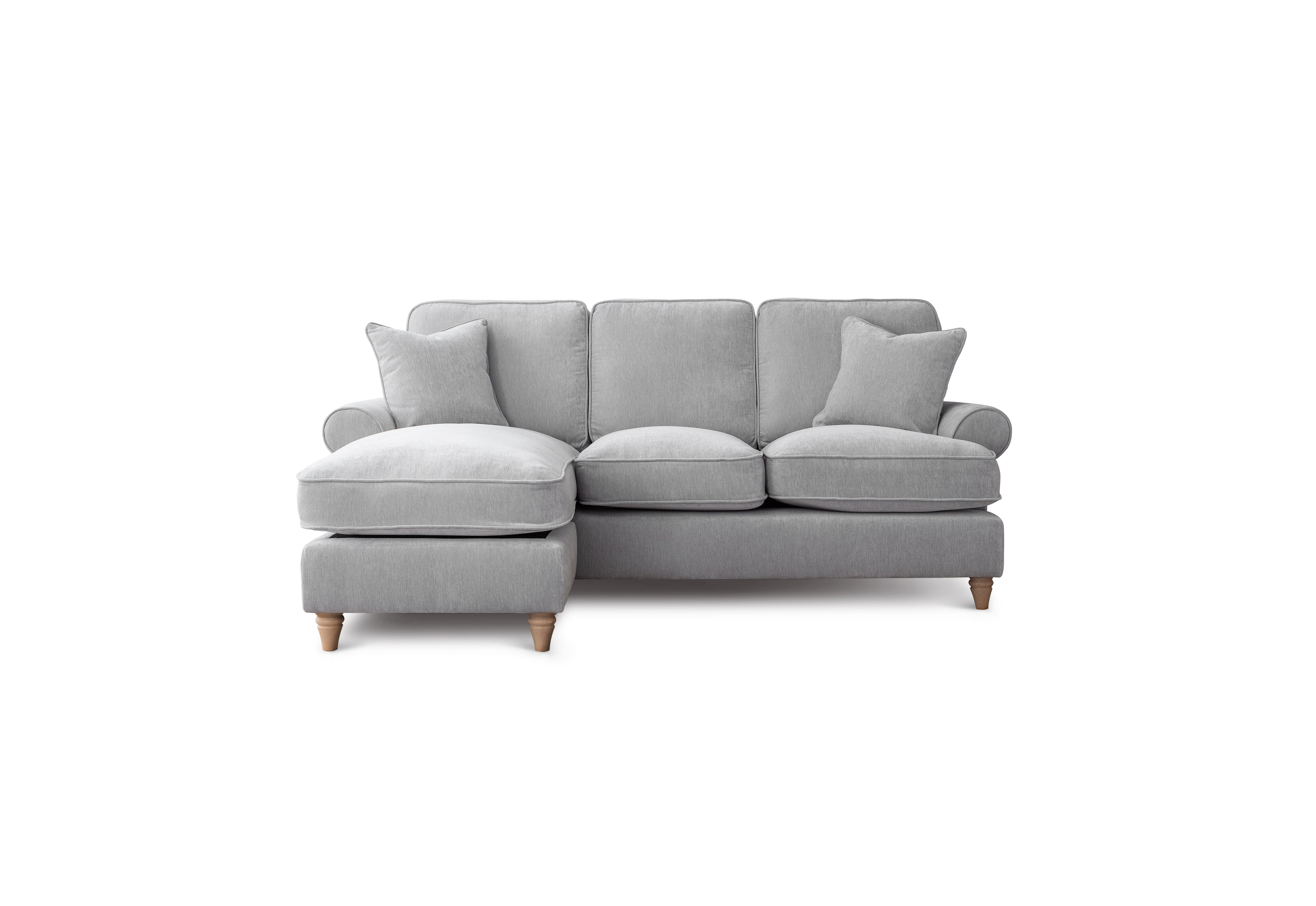 Left Hand Chaise Sofa Manhattan Ice