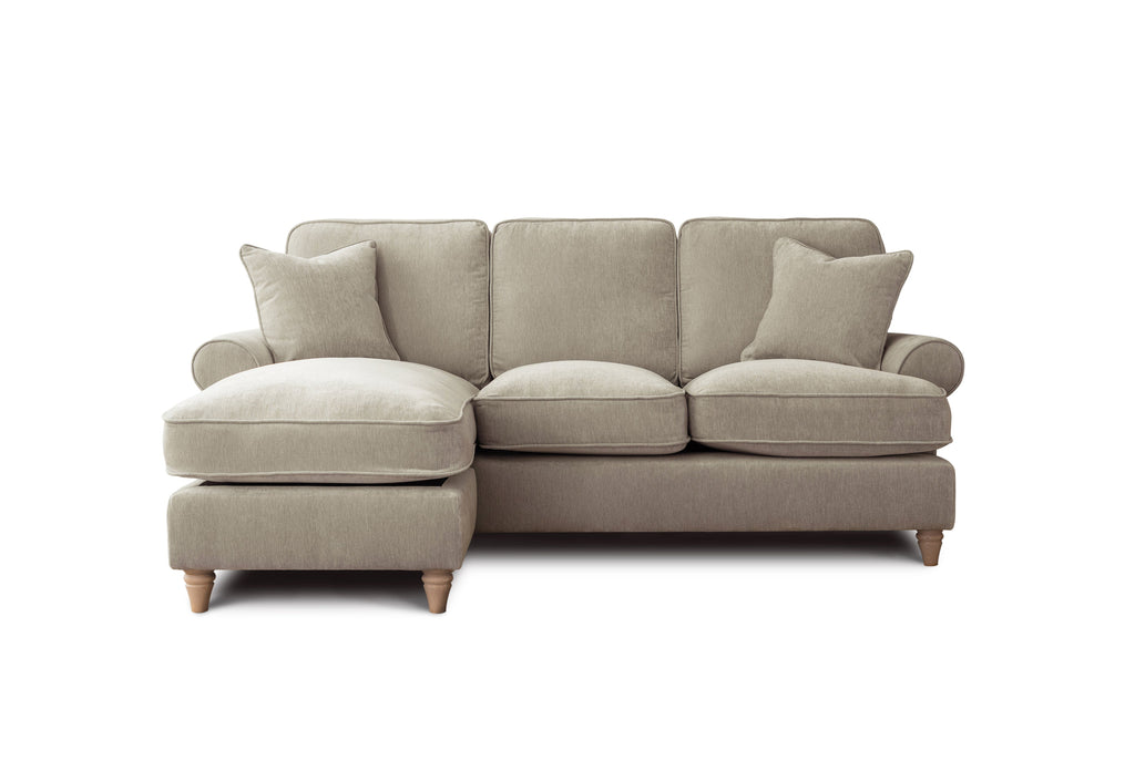 Left Hand Chaise Sofa Manhattan Putty The Great Sofa Company | Victoria | Bromfield | Lola | Alfie | Mari | Longfellow | Duresta Style