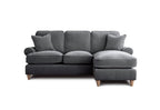 Right Hand Chaise Sofa Manhattan Charcoal The Great Sofa Company | Victoria | Bromfield | Lola | Alfie | Mari | Longfellow | Duresta Style