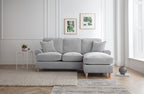 Right Hand Chaise Sofa Manhattan Ice The Great Sofa Company | Victoria | Bromfield | Lola | Alfie | Mari | Longfellow | Duresta Style