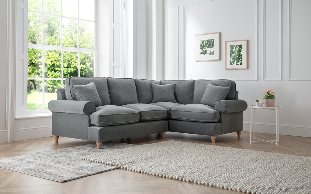 2 Corner 1 Manhattan Charcoal The Great Sofa Company | Victoria | Bromfield | Lola | Alfie | Mari | Longfellow | Duresta Style