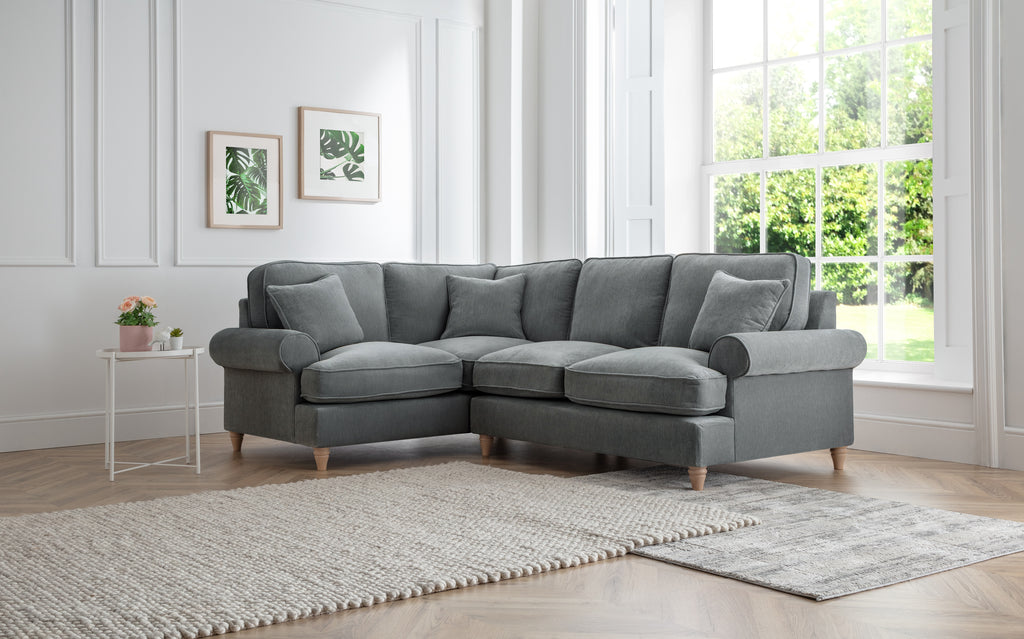 1 Corner 2 Manhattan Charcoal The Great Sofa Company | Victoria | Bromfield | Lola | Alfie | Mari | Longfellow | Duresta Style
