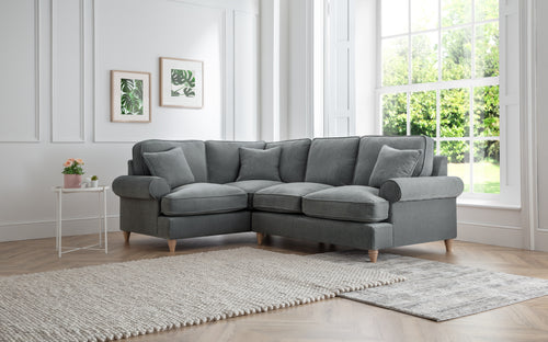 1 Corner 2 Manhattan Charcoal The Great Sofa Company | Victoria | Bromfield | Lola | Alfie | Mari | Longfellow | Duresta Style
