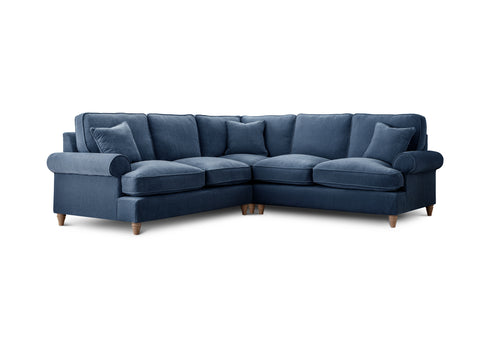 2 Corner 2 Manhattan Navy The Great Sofa Company | Victoria | Bromfield | Lola | Alfie | Mari | Longfellow | Duresta Style