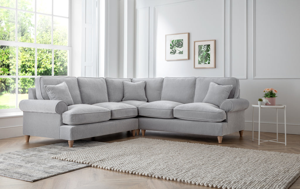 2 Corner 2 Manhattan Ice The Great Sofa Company | Victoria | Bromfield | Lola | Alfie | Mari | Longfellow | Duresta Style