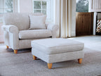 Footstool Sic - Glory 2 Pearl The Great Sofa Company | Sinatra | Dorchester | Abingdon | Ashbury