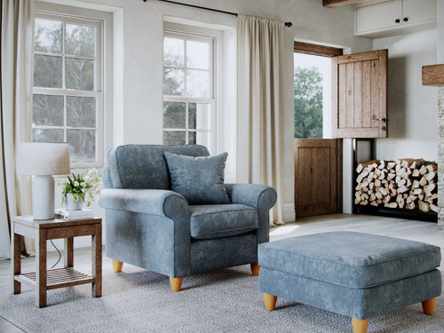 Armchair Sic - Glory 13 Steel The Great Sofa Company | Sinatra | Dorchester | Abingdon | Ashbury