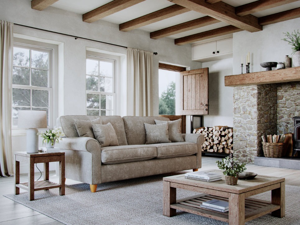 Large Sofa Sic - Glory 3 Beige The Great Sofa Company | Sinatra | Dorchester | Abingdon | Ashbury
