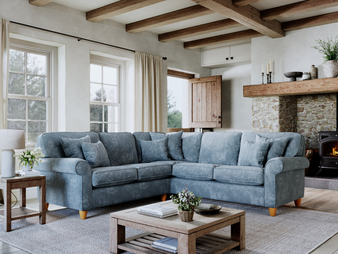 2 Corner 2 Sofa Sic - Glory 13 Steel The Great Sofa Company | Sinatra | Dorchester | Abingdon | Ashbury