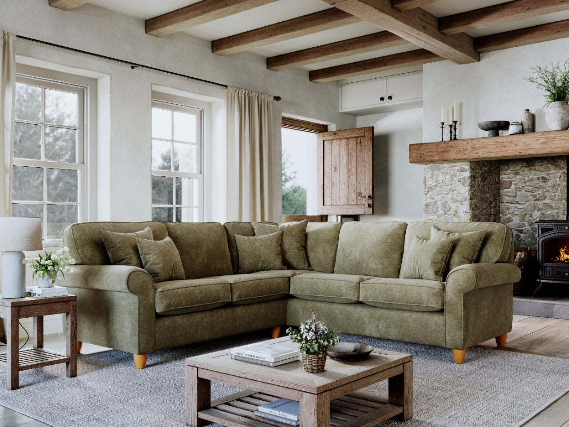 2 Corner 2 Sofa Sic - Glory 10 Winter Moss The Great Sofa Company | Sinatra | Dorchester | Abingdon | Ashbury