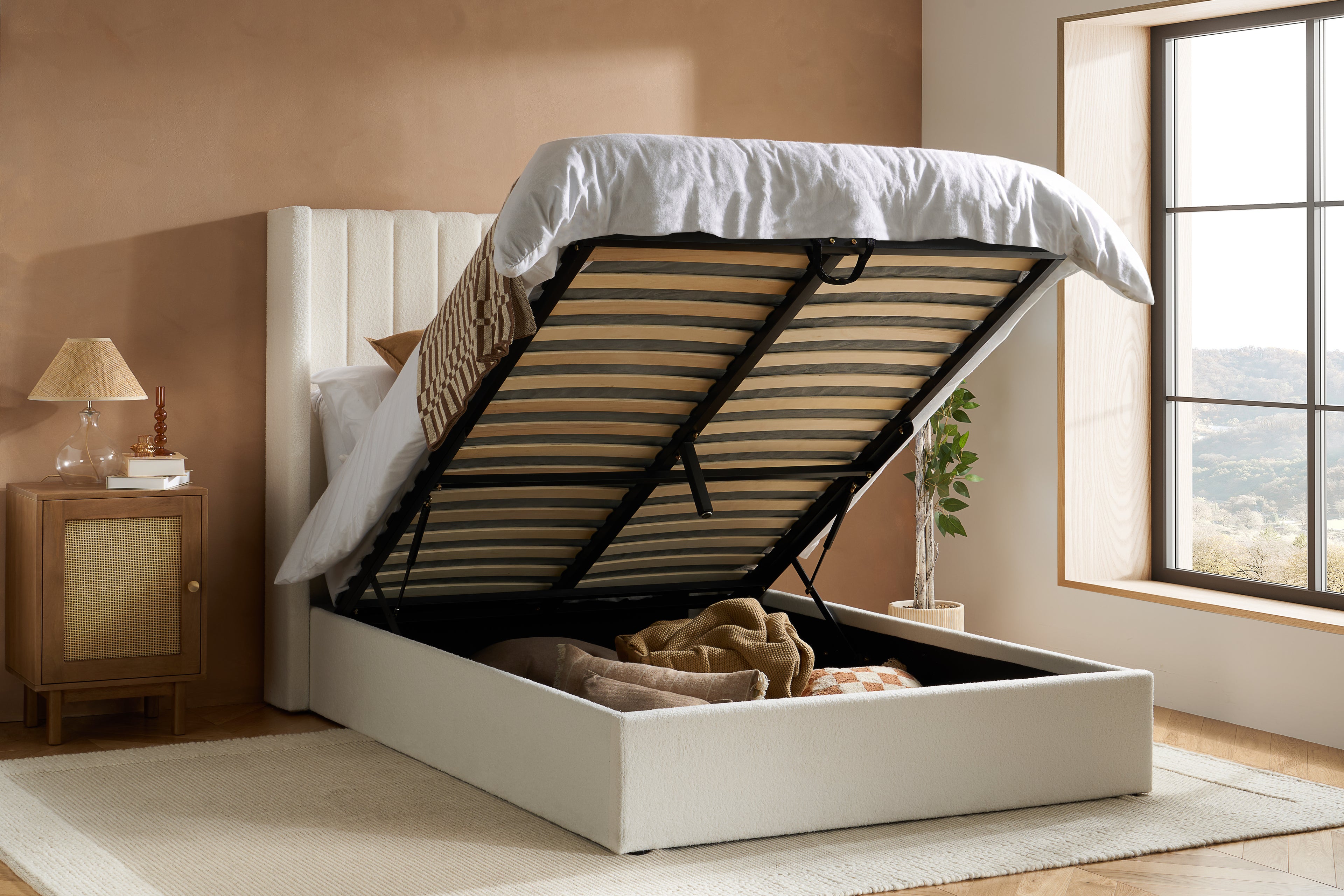 Maisey Ottoman Bed Double