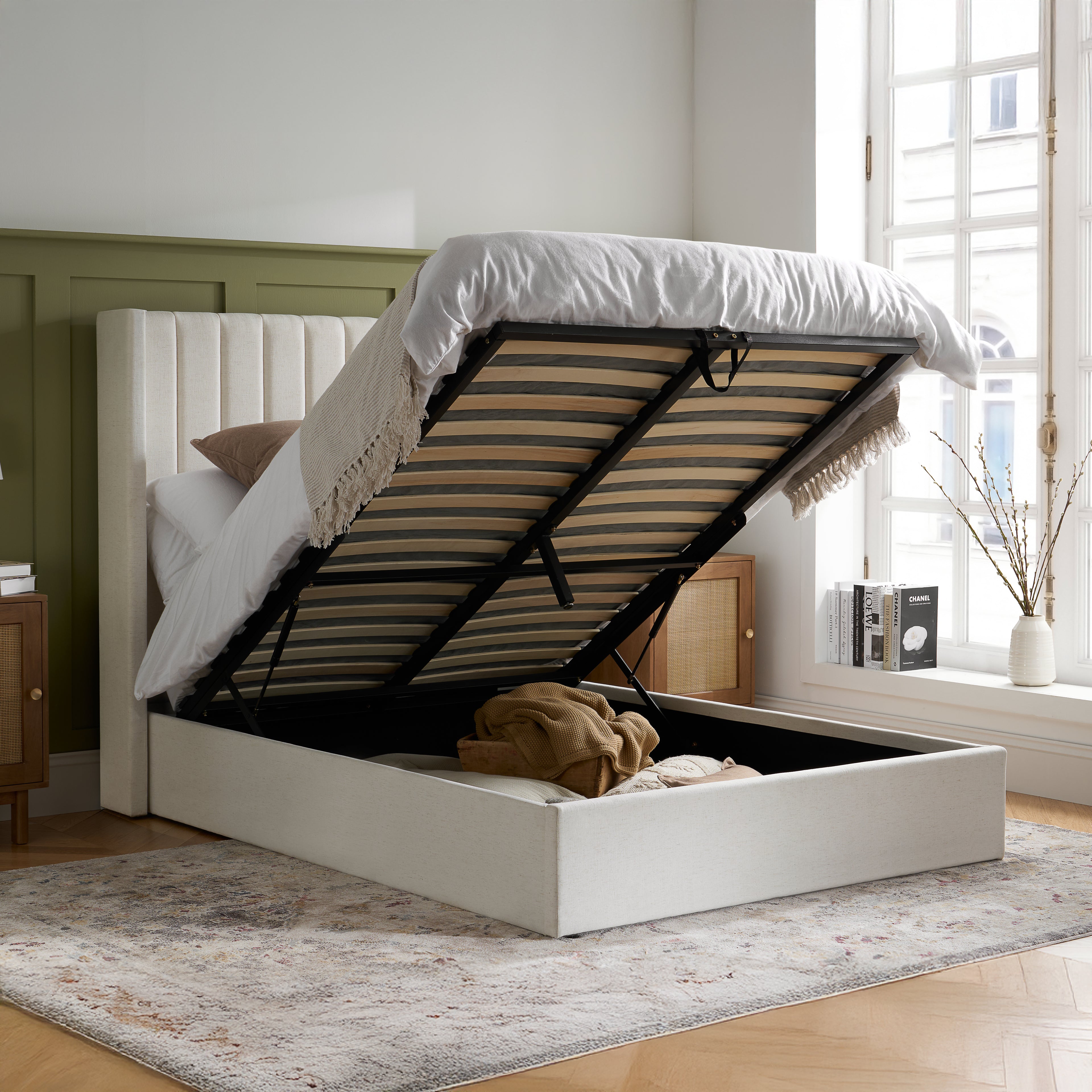Maisey Ottoman Bed King