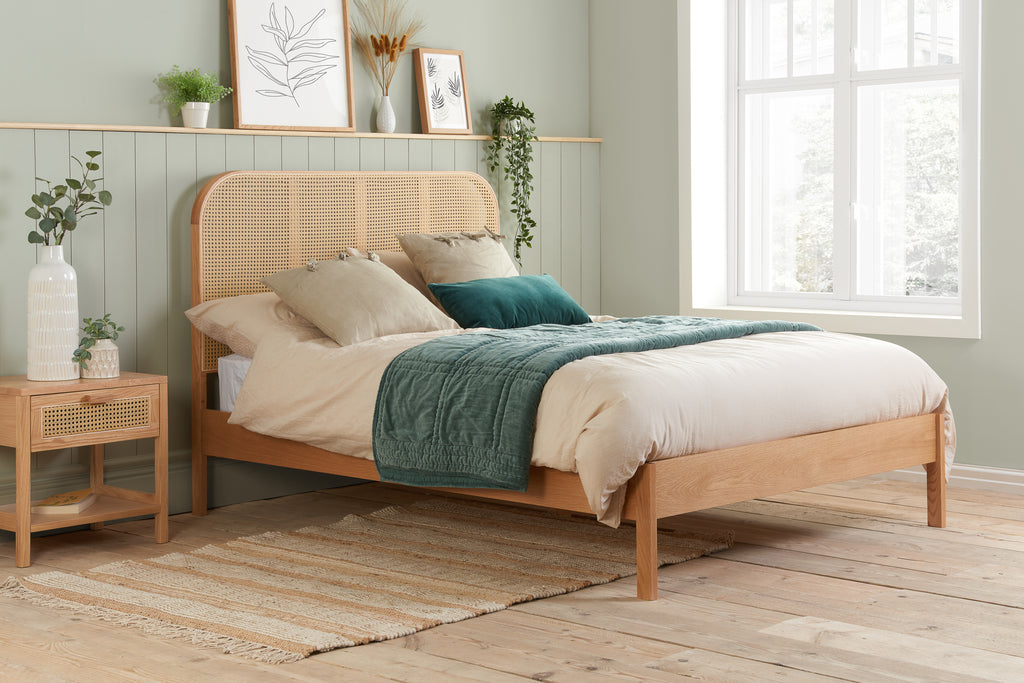 Margot Super King Rattan Bed