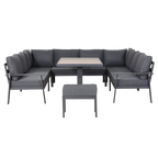 Titan Range U-Shape Corner Sofa Set with Rising Table