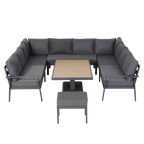 Titan Range U-Shape Corner Sofa Set with Rising Table
