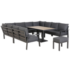 Titan Range U-Shape Corner Sofa Set with Rising Table