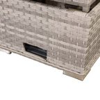 Havana Range Square Corner Sofa Set with Rising Table