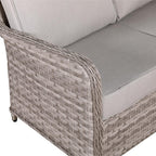 Havana Range Square Corner Sofa Set with Rising Table
