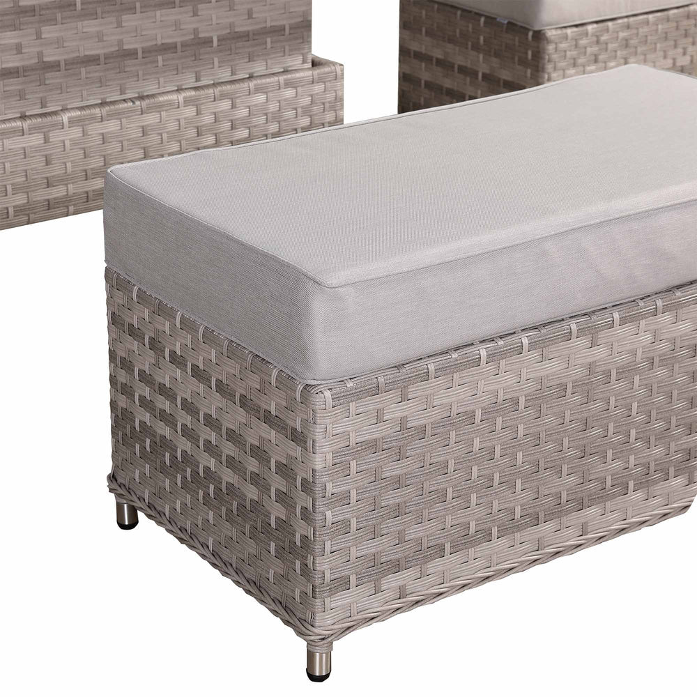 Havana Range High Back Left Hand Corner Sofa Set with Rising Table