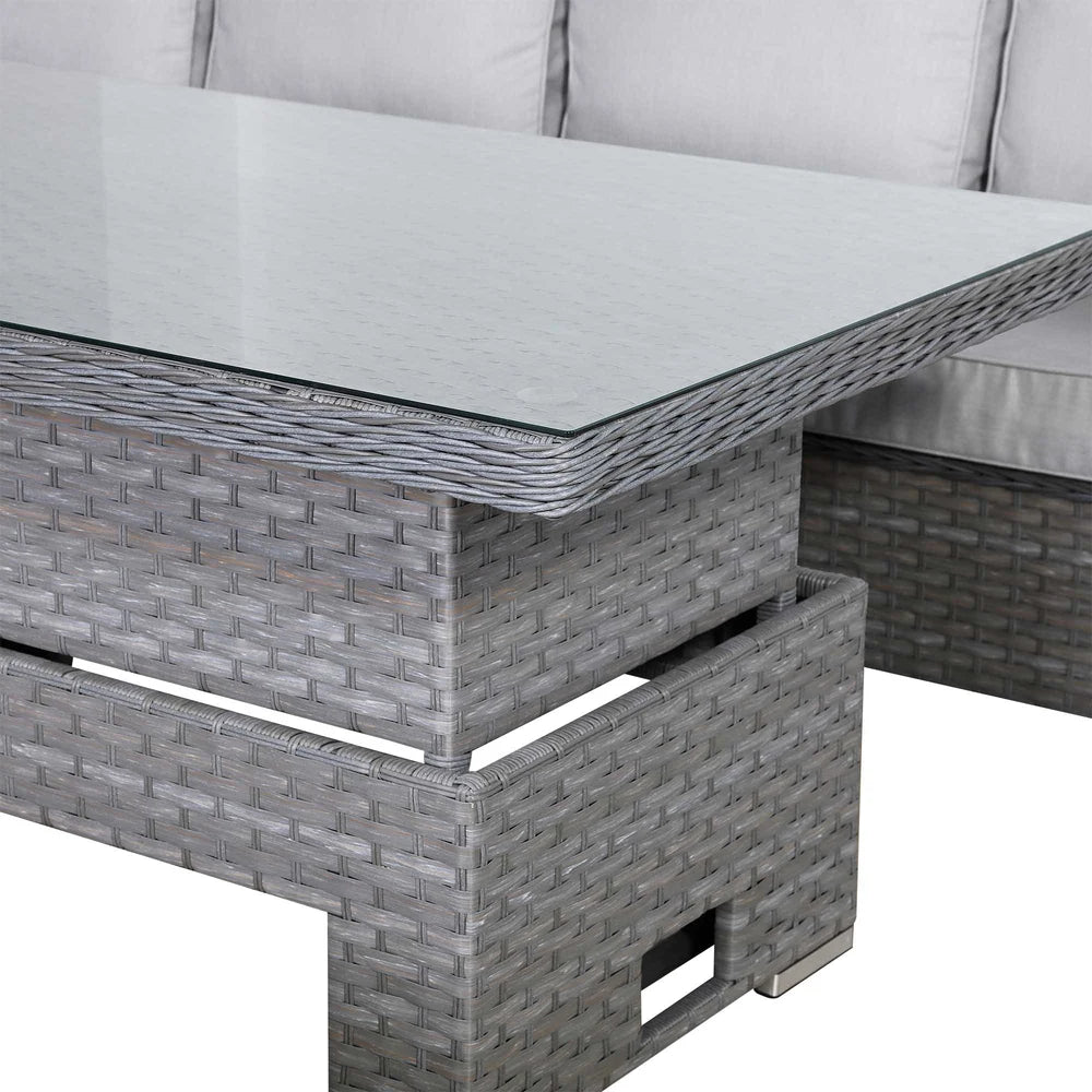 Catalina Range Modular Corner Sofa Set With Rising Table